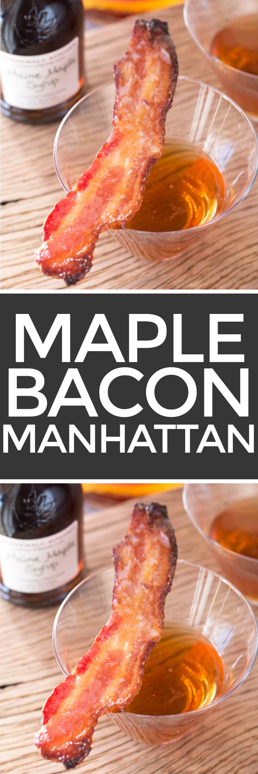 Maple Bacon Manhattan | cakenknife.com