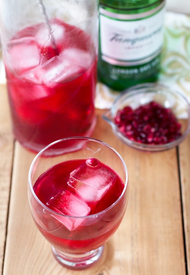 Pomegranate Negroni | cakenknife.com