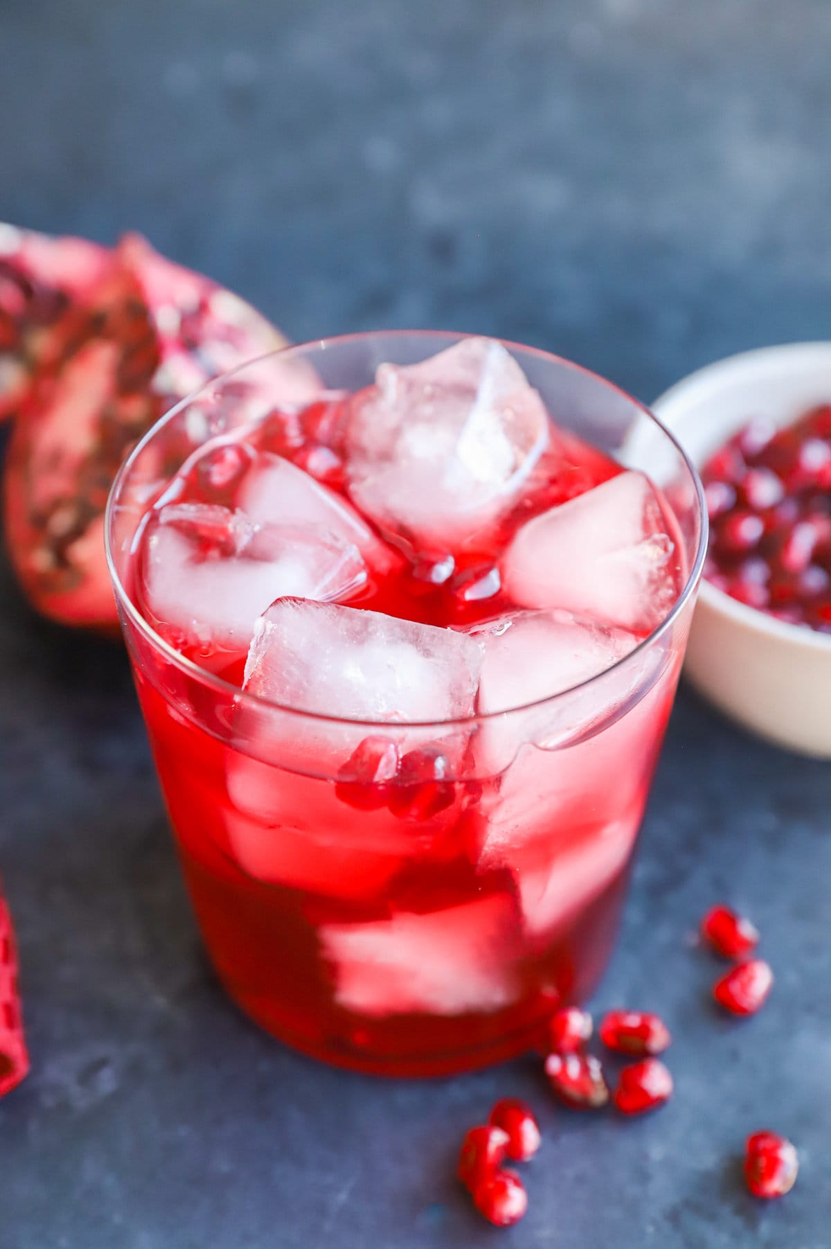 holiday winter negroni in a glass