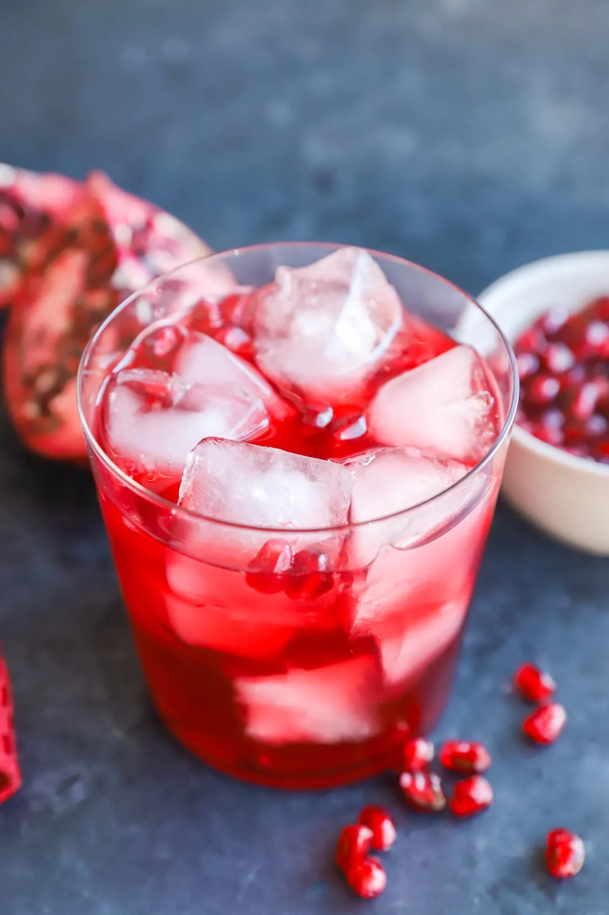 holiday winter negroni in a glass