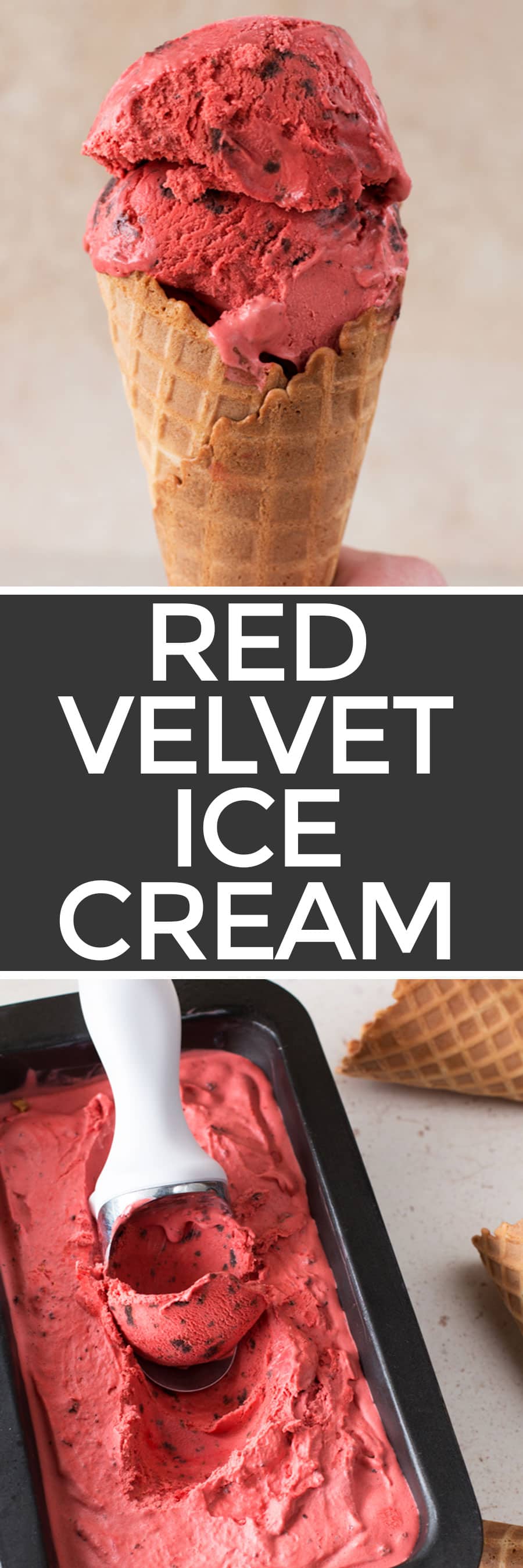 Red Velvet Ice Cream | cakenknife.com