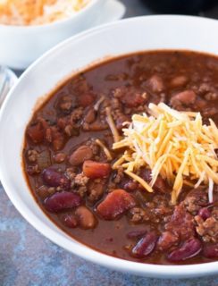 Black Porter Chili | cakenknife.com