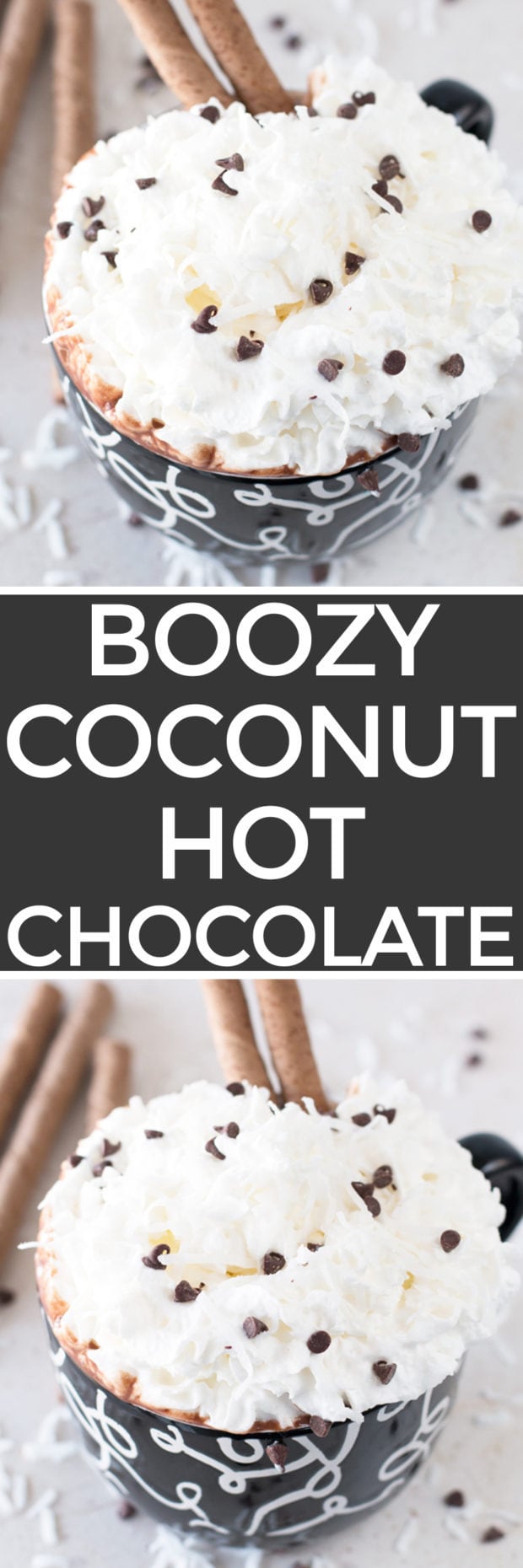 The Ultimate Boozy Coconut Hot Chocolate