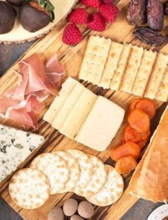 The Ultimate Valentine's Day Cheese Board | cakenknife.com