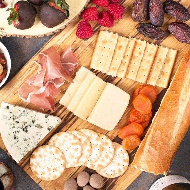 The Ultimate Valentine's Day Cheese Board | cakenknife.com