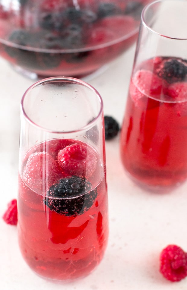 valentine's day sparkling sangria