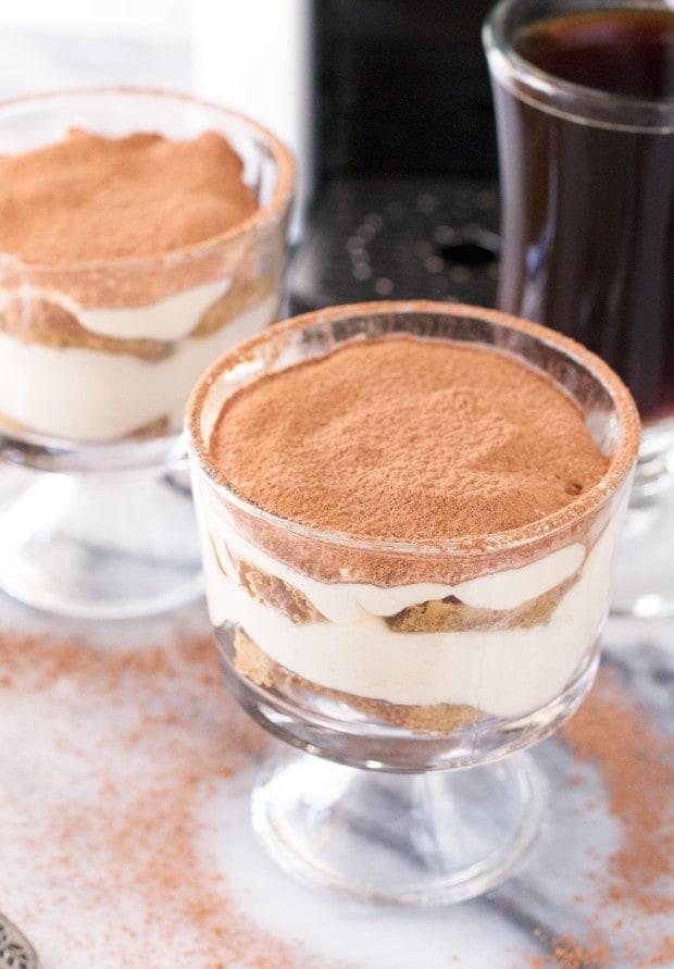 Individual Tiramisu Parfaits | cakenknife.com