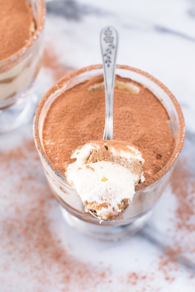 Individual Tiramisu Parfaits | cakenknife.com