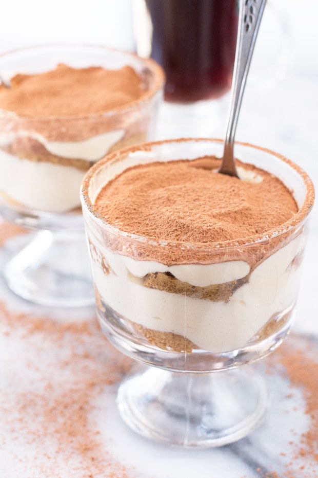 Individual Tiramisu Parfaits | cakenknife.com