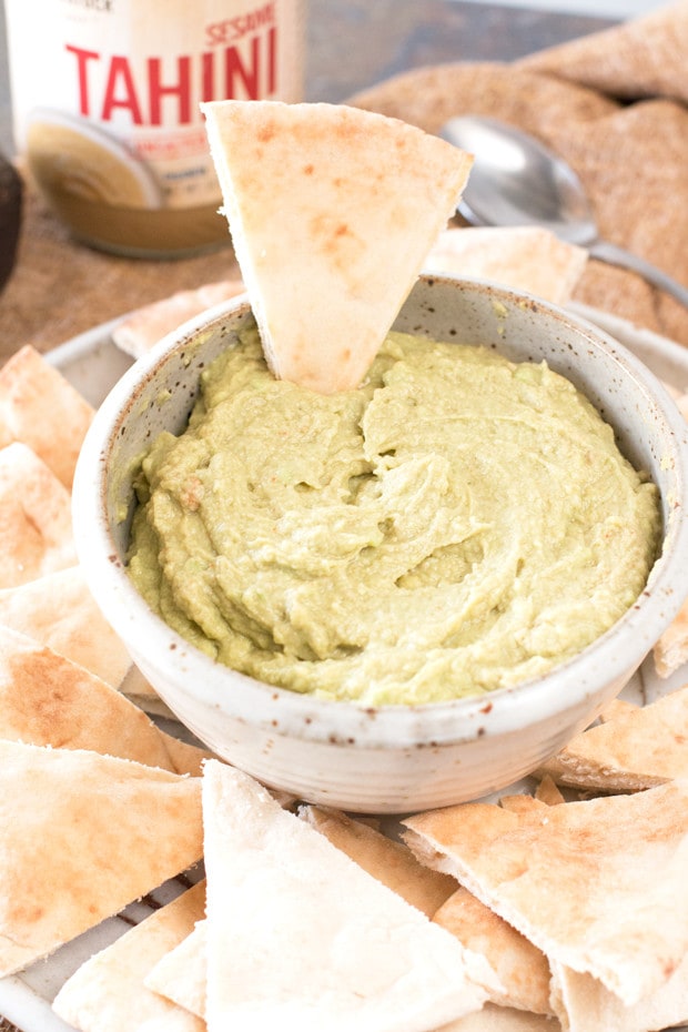 Avocado Tahini Dip | cakenknife.com