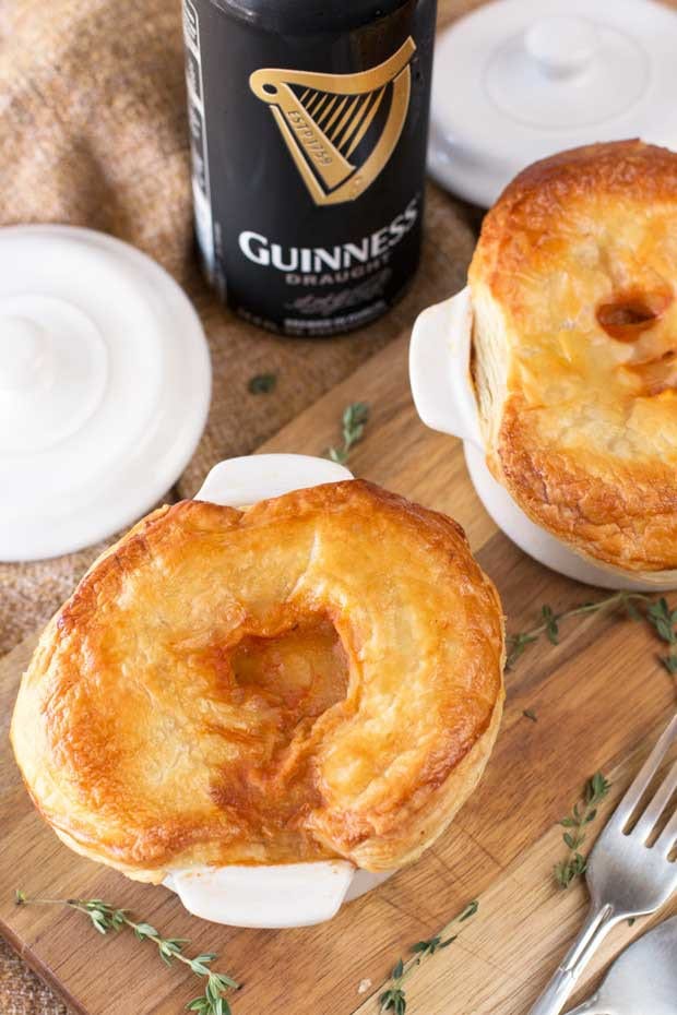 Guinness Beef Stew Pot Pies | cakenknife.com