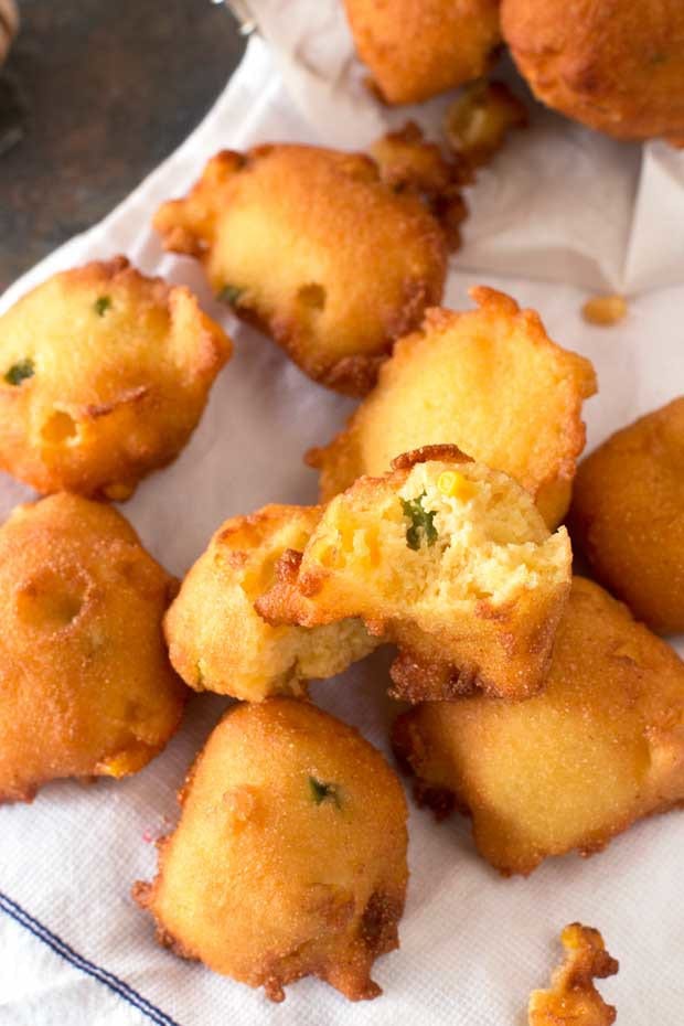 Jalapeño Agave Cornbread Fritters | Cake 'n Knife