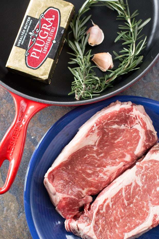 The Perfect Ribeye Steak + A Le Creuset Giveaway! | cakenknife.com