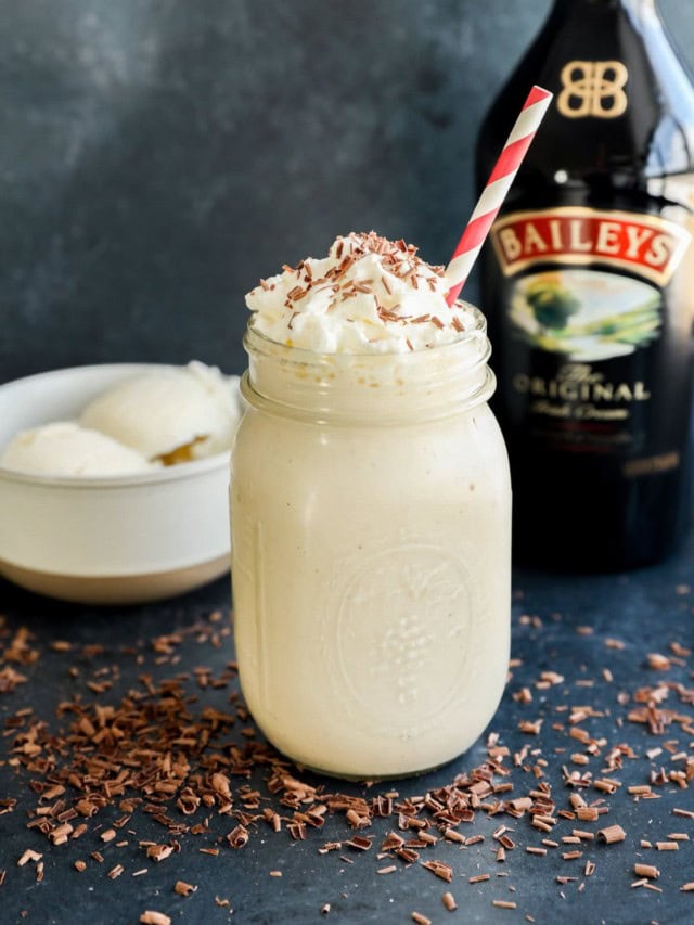 baileys coffee milkshake