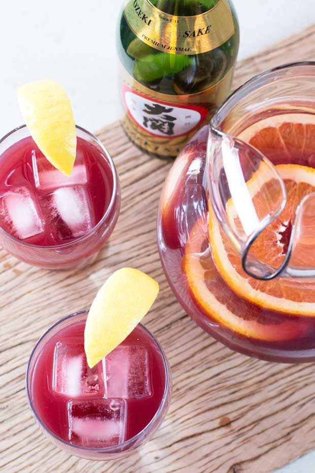 Sake Sangria | cakenknife.com