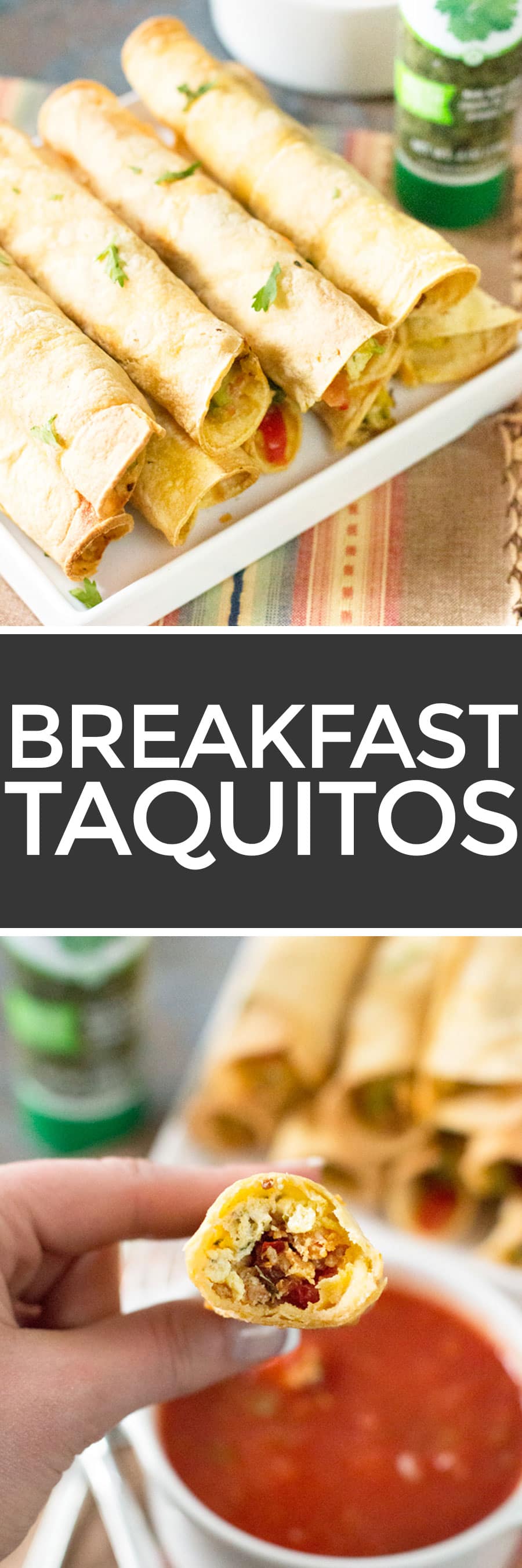 Breakfast Taquitos | cakenknife.com