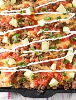 Loaded Nachos (Extra Spicy!} | cakenknife.com