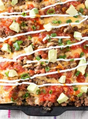 Loaded Nachos (Extra Spicy!} | cakenknife.com