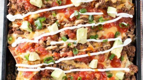 Loaded Nachos (Extra Spicy!} | cakenknife.com