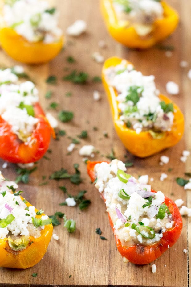 Greek Stuffed Roasted Sweet Peppers