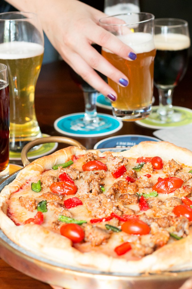 Beer Tasting Pizza Party | cakenknife.com