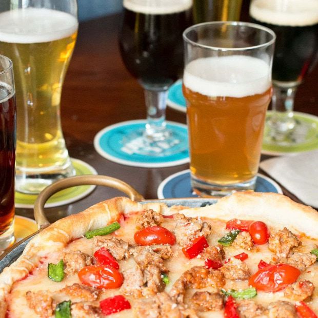 Beer Tasting Pizza Party | cakenknife.com