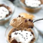 Chocolate Avocado Pudding with Coconut and Peanut Butter | cakenknife.com