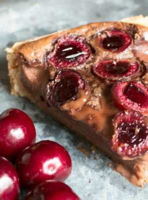 Nutella Cherry Tart | cakenknife.com