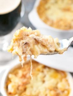 Pulled Pork Spaetzle Mac and Cheese | cakenknife.com