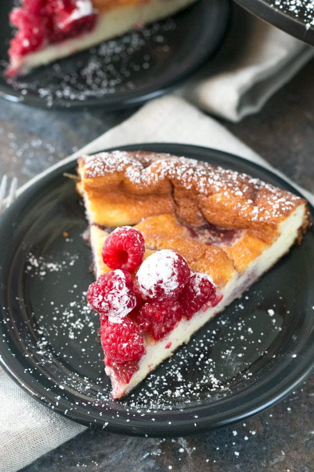 Raspberry Lemon Ricotta Cheesecake | cakenknife.com