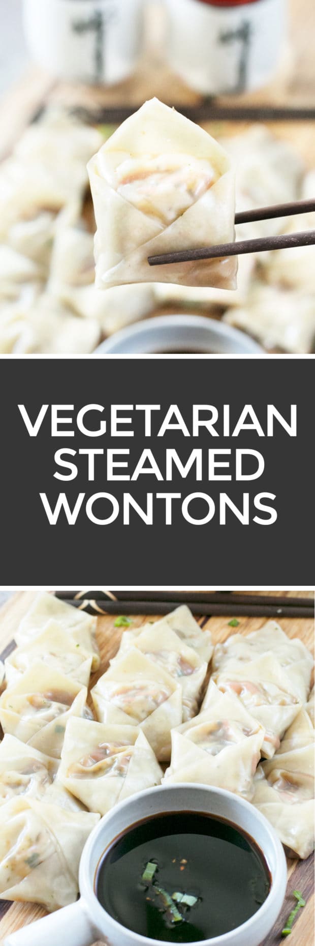 Steamed Vegetable Wontons | cakenknife.com