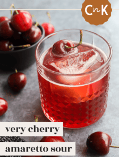 Cherry Amaretto Sour Pin Picture