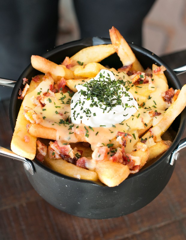 Loaded Baked Potato Fries | cakenknife.com