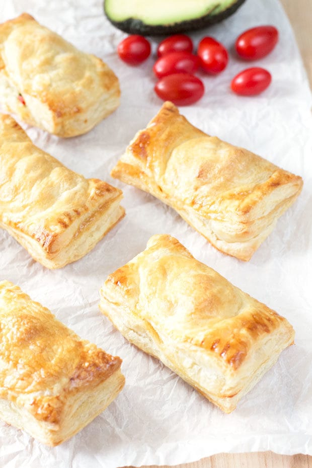 Avocado Cream Cheese Turnovers | cakenknife.com