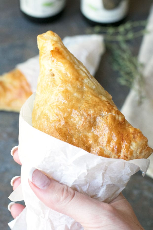 Black Pepper Steak Hand Pies | cakenknife.com