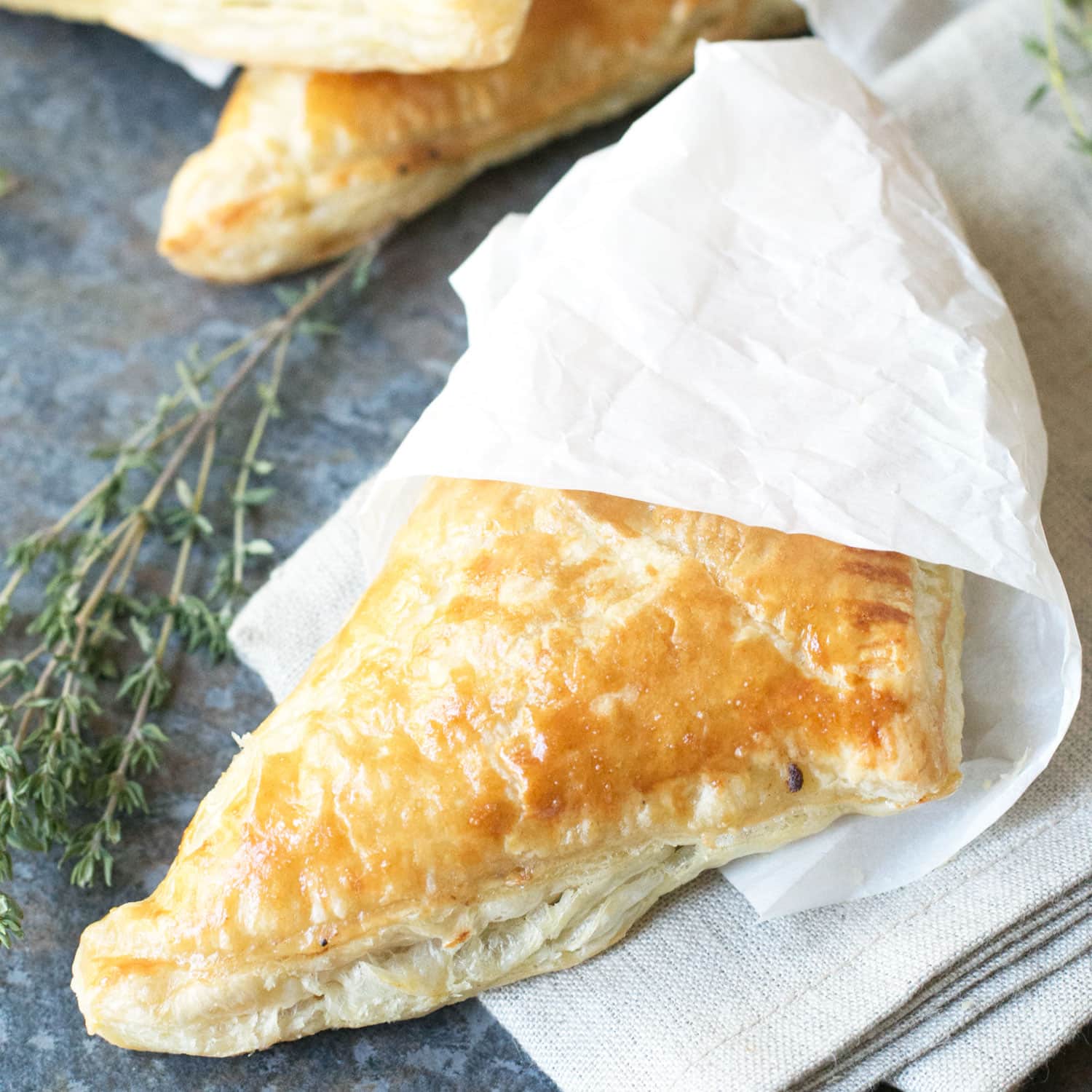 Black Pepper Steak Hand Pies | cakenknife.com