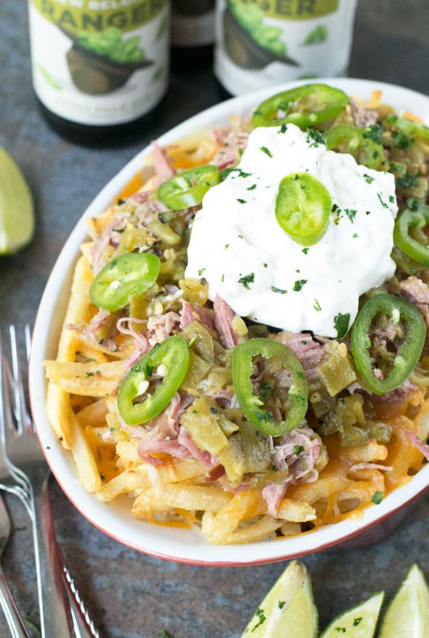 greenchilipulledporkfriespic Cake 'n Knife