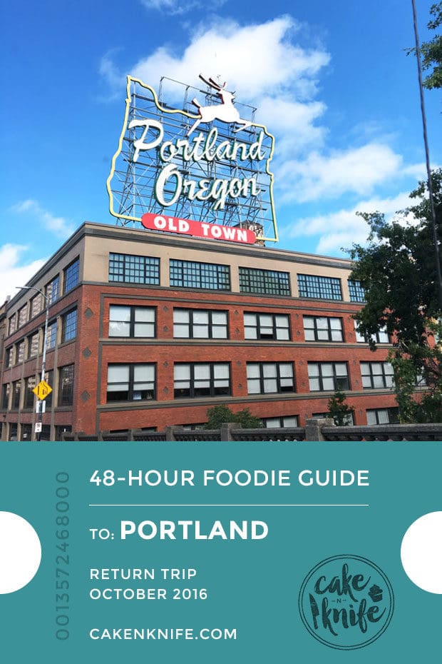 48 Hour Foodie Guide: Portland | cakenknife.com