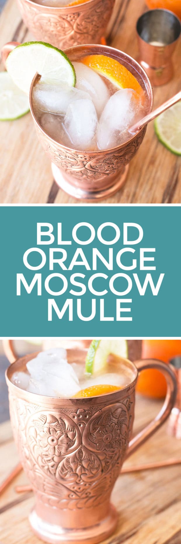 Blood Orange Moscow Mule | cakenknife.com