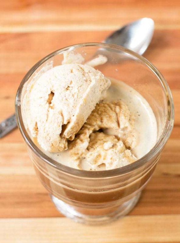 Boozy Pumpkin Spice Affogato + a KitchenAid® giveaway! | cakenknife.com