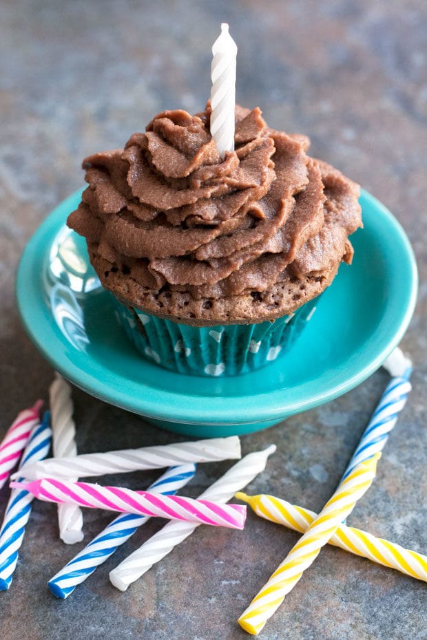 Chocolate Stout Cupcakes with Chocolate Bourbon Frosting | cakenknife.com