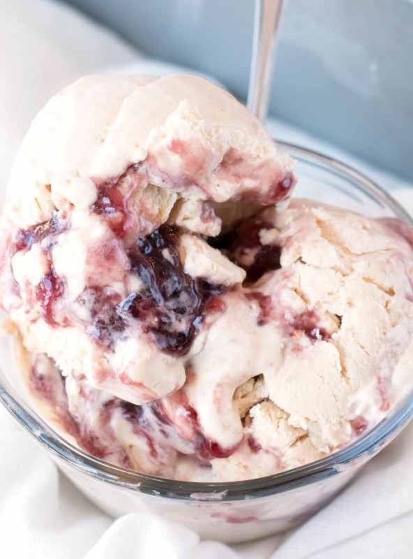 PB&J Ice Cream | cakenknife.com