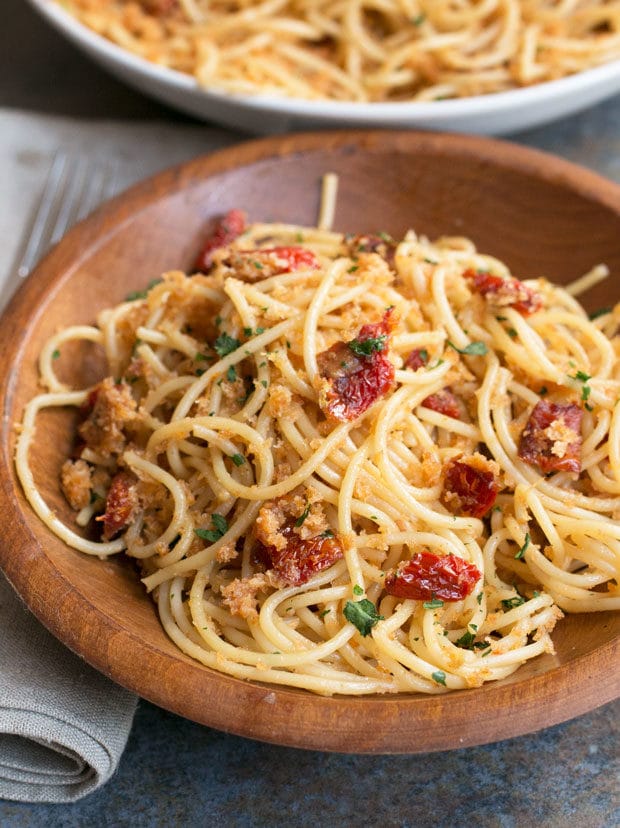 Thug Kitchen 101's Sun-Dried Tomato Carbonara | cakenknife.com