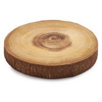 Sur La Table Wood Slice Serving Board