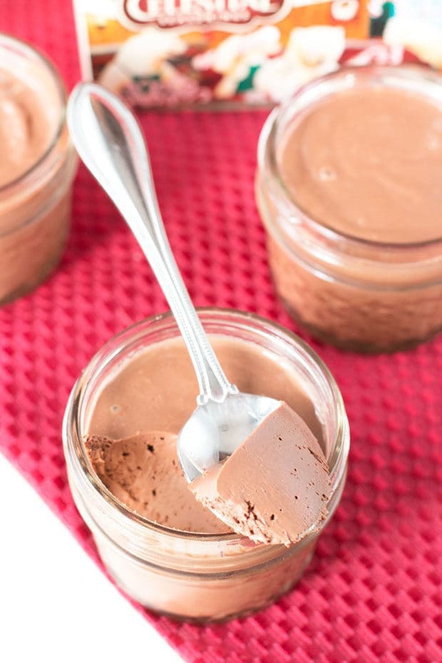 Chocolate Peppermint Pots de Creme | cakenknife.com