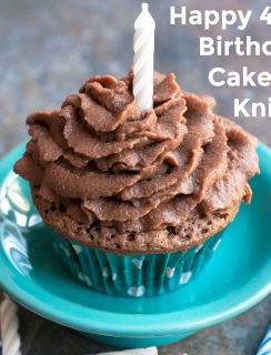 Happy 4th Birthday Cake 'n Knife!