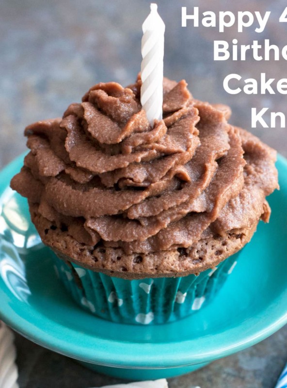Happy 4th Birthday Cake 'n Knife!