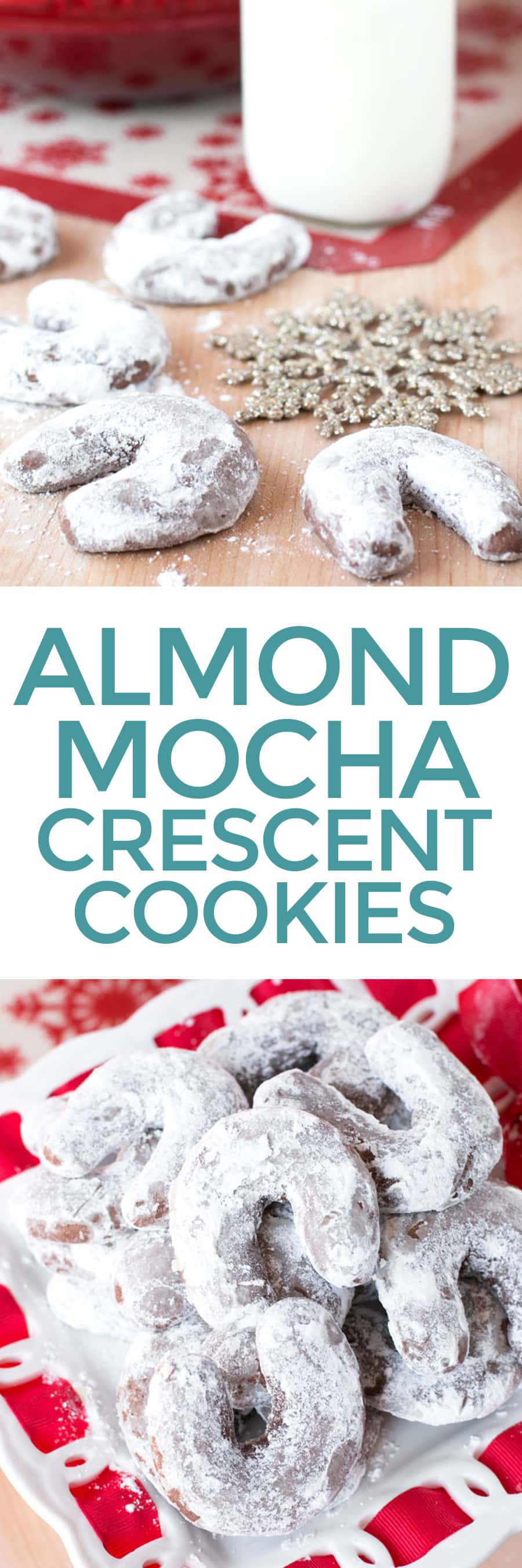 Almond Mocha Crescent Cookies + a Le Creuset/Silpat Baking Giveaway ...