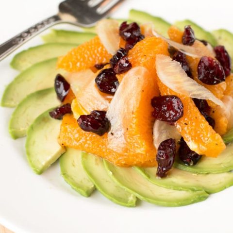 Avocado Fennel Salad | cakenknife.com