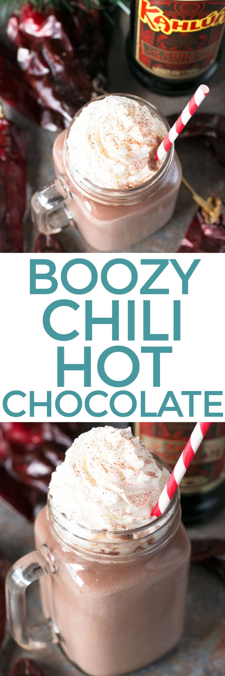 Boozy Chili Hot Chocolate | cakenknife.com